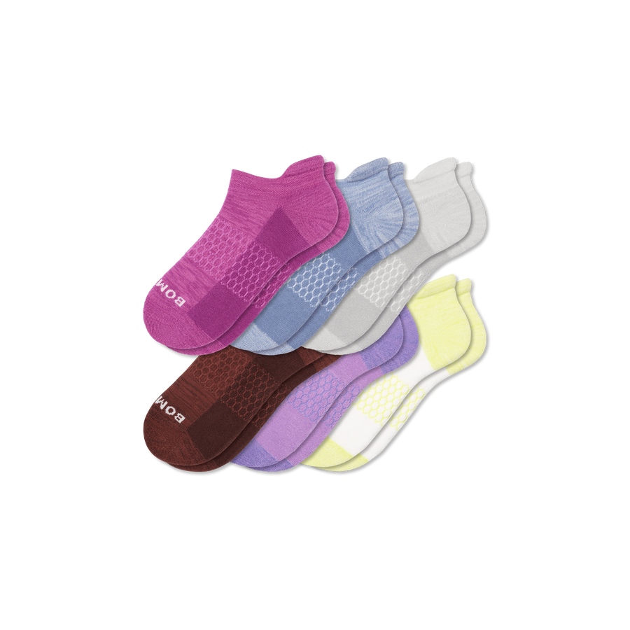 Women’s Two Tone Ankle Sock 6-Pack - Premium Pick