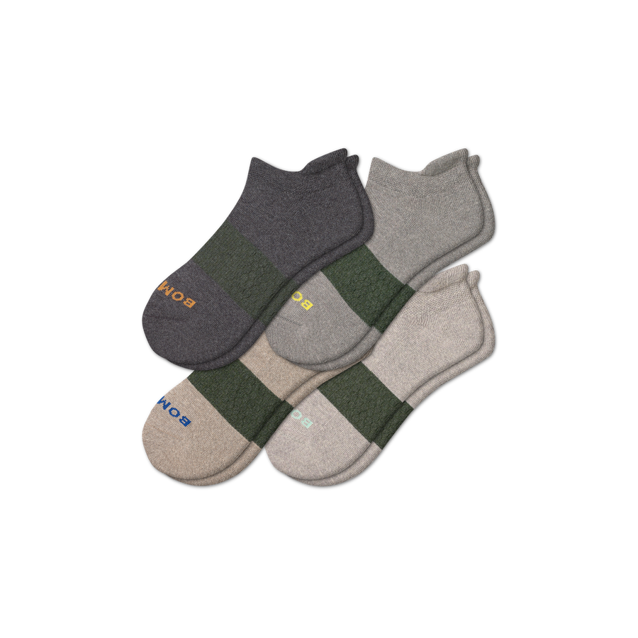 Men's Kind Knit Ankle Sock 4-Pack - Clean Finish