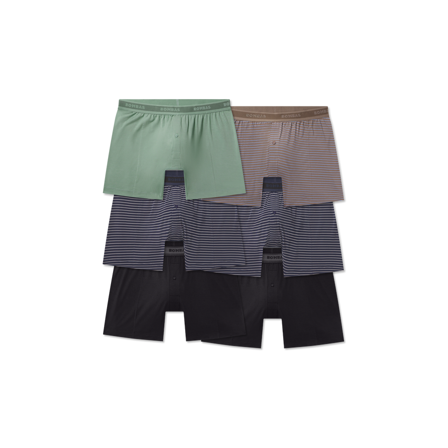 Men's Soft Flex Slim Boxer 6-Pack - Soft Support