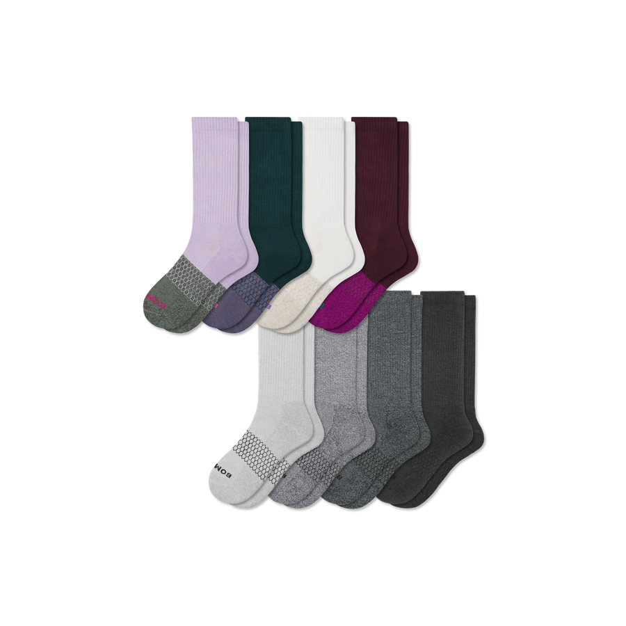 Women's Marl Calf Sock 8-Pack - Fresh Choice
