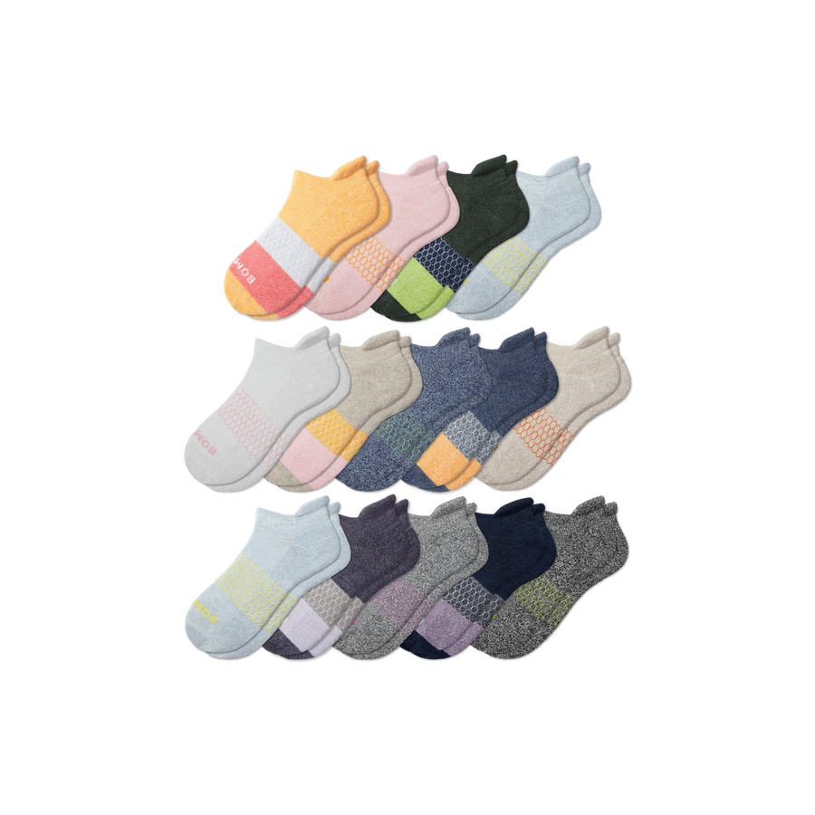 Youth Week of Bombas Ankle Sock 14-Pack - Premium Pick