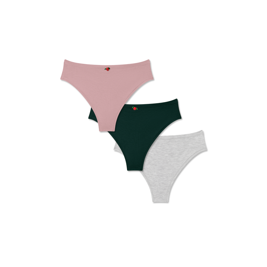Women's Super Soft Thong 3-Pack - Light Support