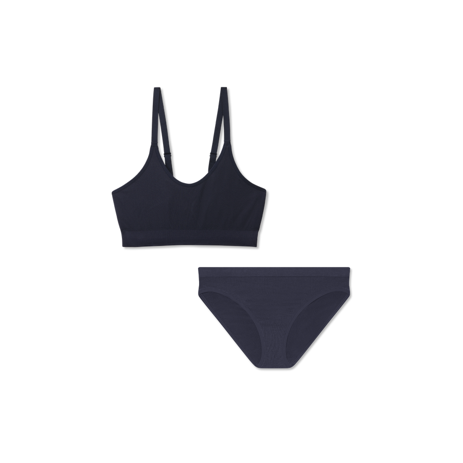 Women's Seamless Scoop Bralette + Bikini Pack - All Day Comfort