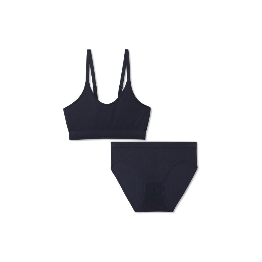 Women's Seamless Scoop Bralette + Brief Pack - Fresh Choice
