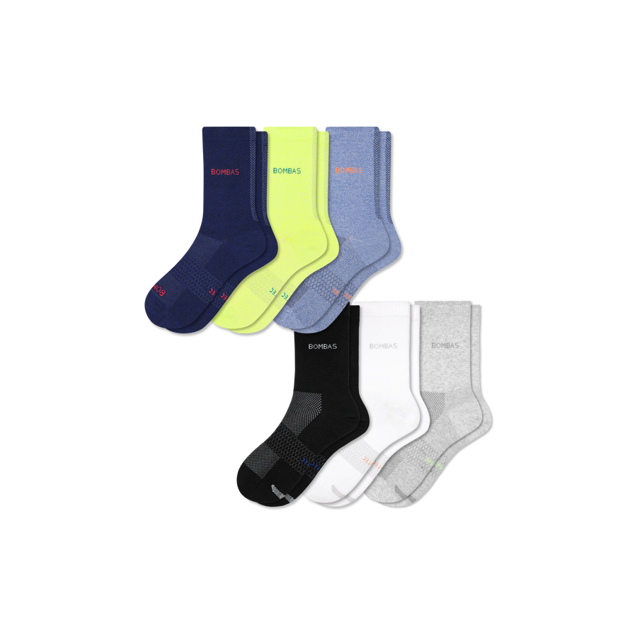 Women's Sport Half Calf Sock 6-Pack - Daily Step