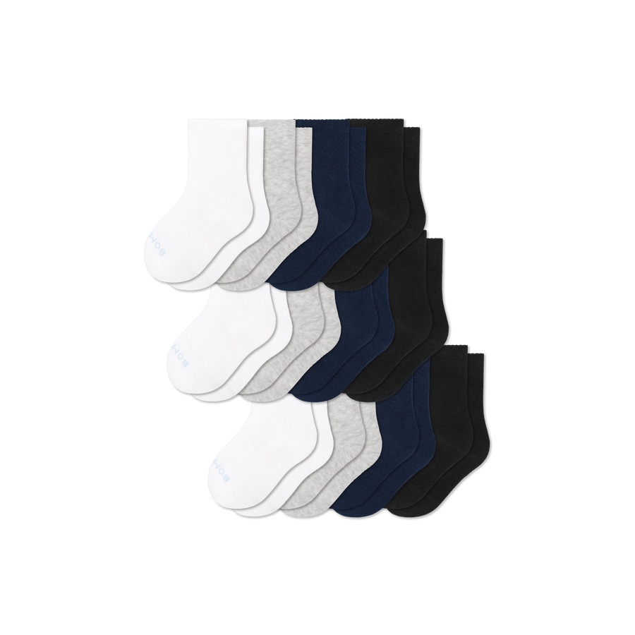 Junior Calf Sock 12-Pack - Modern Touch