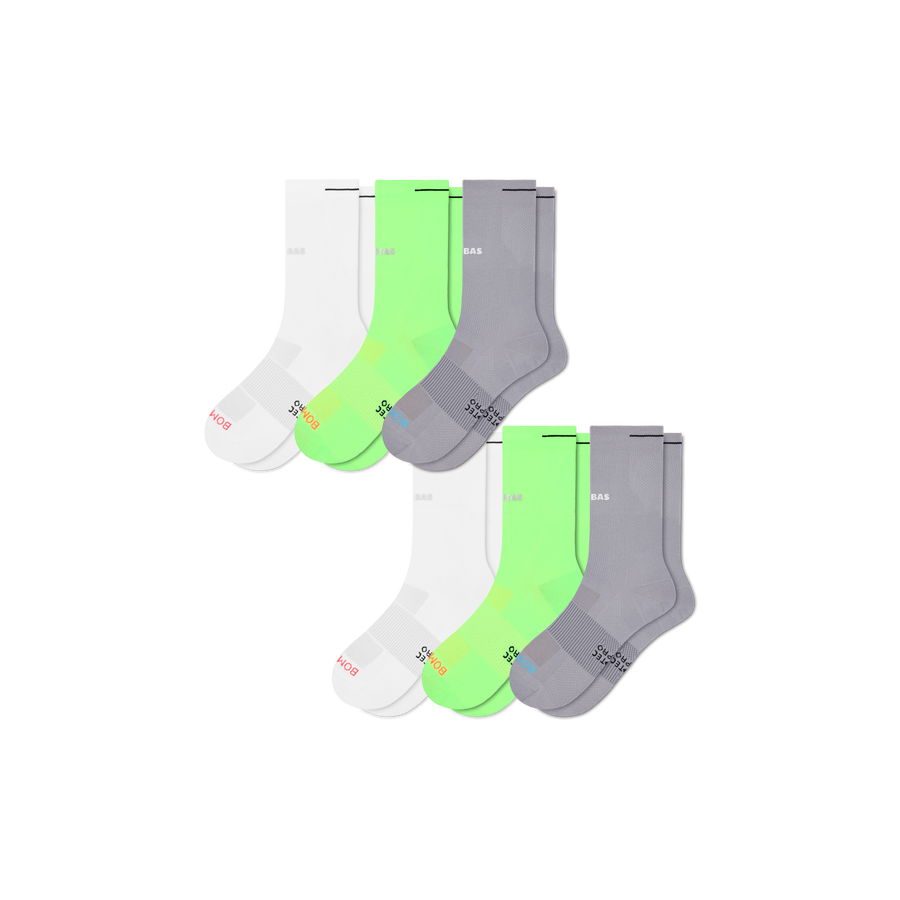 Women's RunPro Half Calf Sock 6-Pack - Essential Ready
