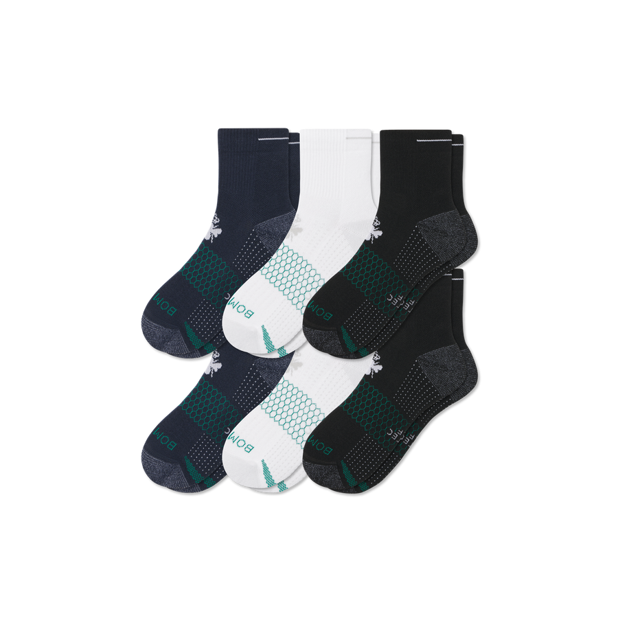 Women's Golf Quarter Sock 6-Pack - Easy Choice