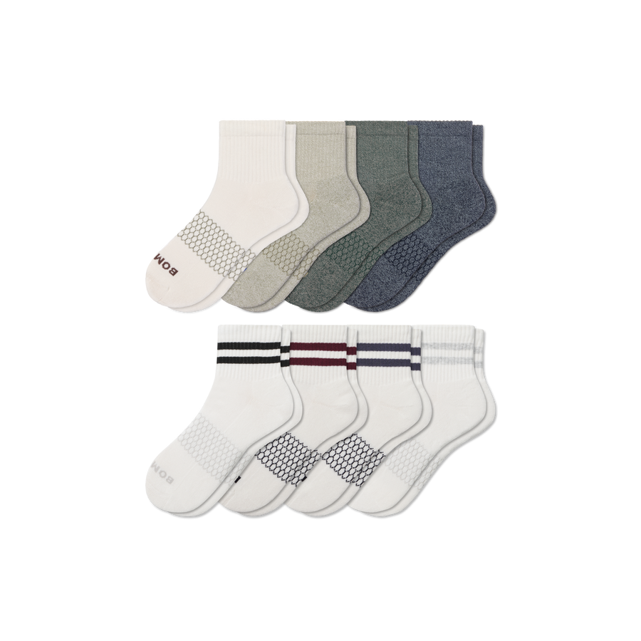 Men's Quarter Sock 8-Pack - Ready Pick