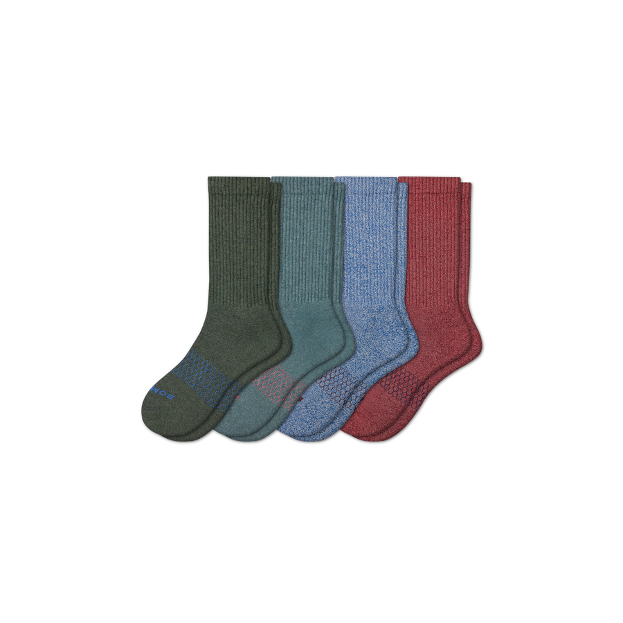 Men's Best Seller Calf Sock 4-Pack - Modern Touch