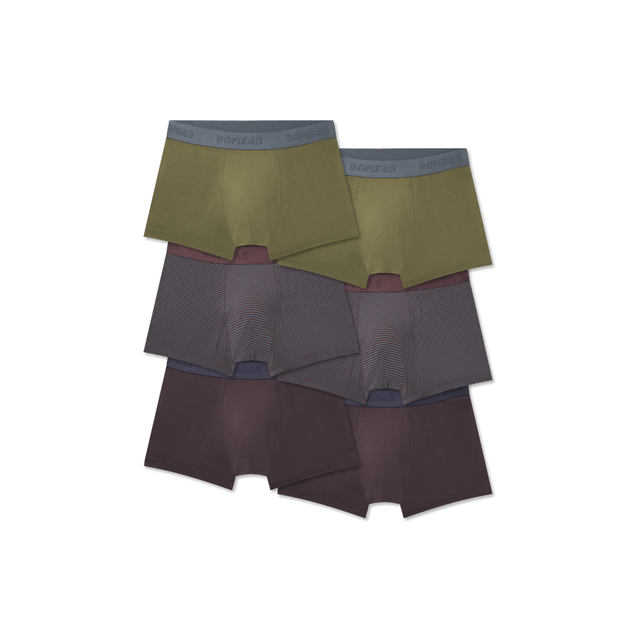 Men's Cotton Modal Blend Trunk 6-Pack - Weekend Comfort