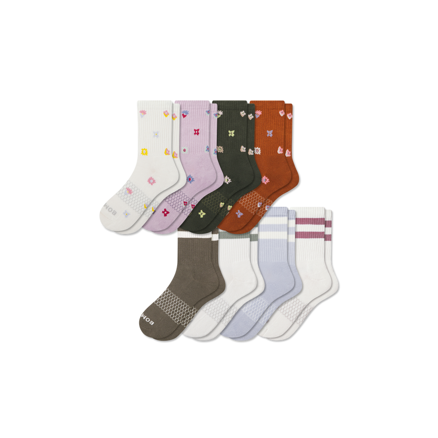 Women's Half Calf Sock 8-Pack - Daily Cushion