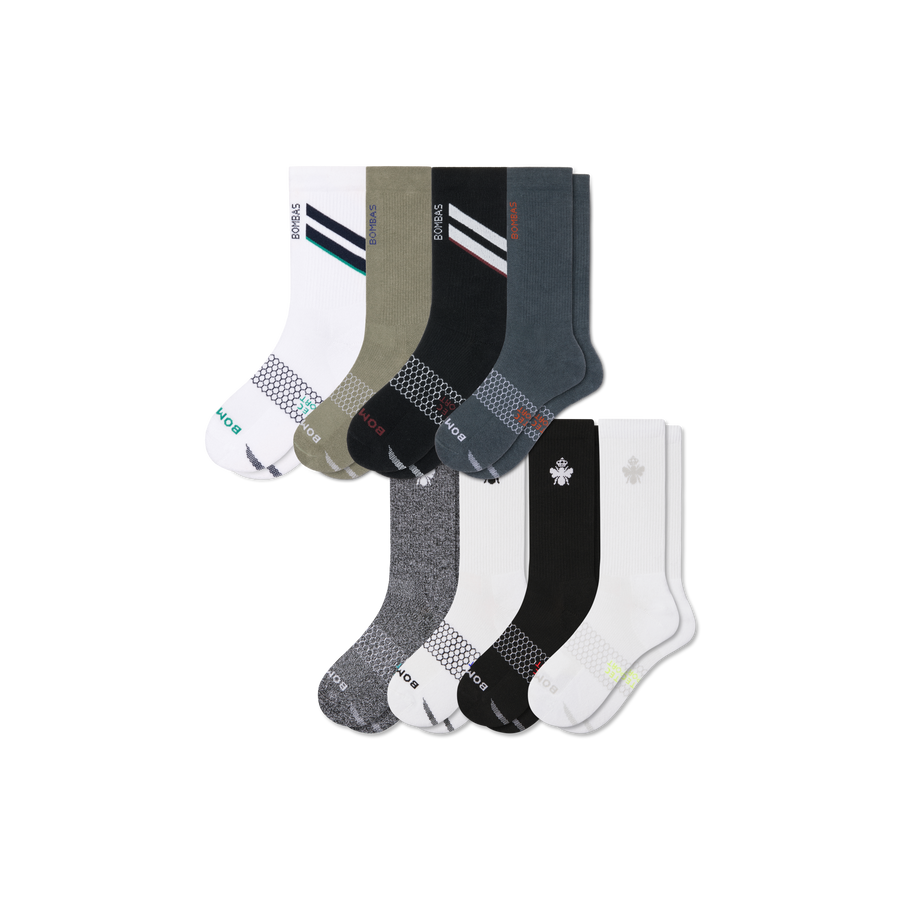 Men's All Sport Calf Sock 8-Pack - Everyday Pair