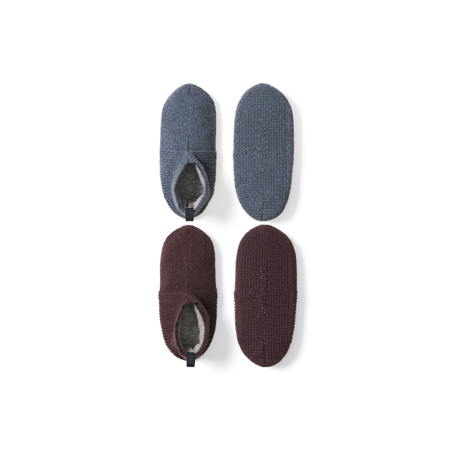 Men's Gripper Slipper 2-Pack - Modern Touch