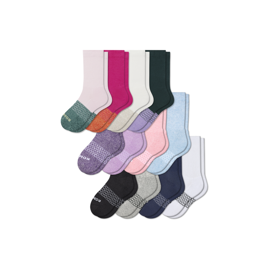Youth Calf Sock 12-Pack - All Day Fit