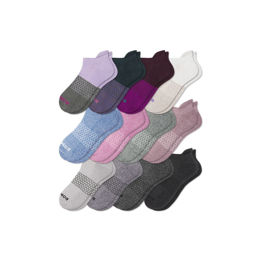 Women's Marl Ankle Sock 12-Pack - Everyday Pair