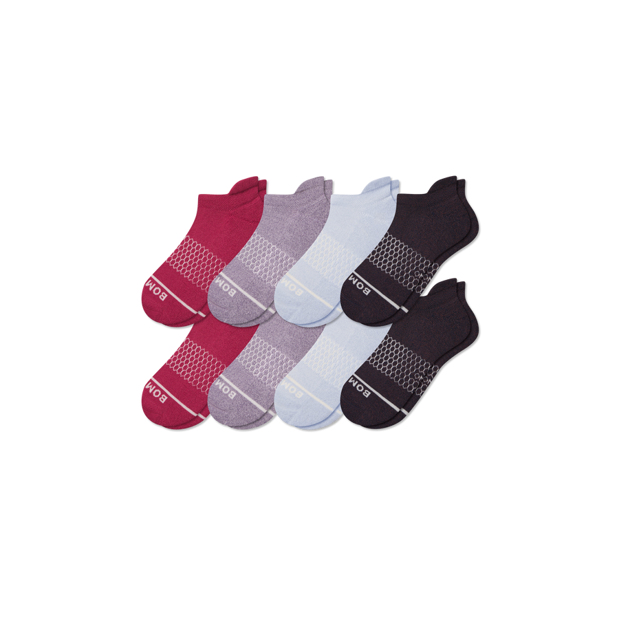 Women's Merino Wool Blend Ankle Sock 8-Pack - Ready Pick