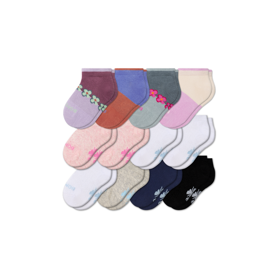 Toddler Ankle Sock 12-Pack - Daily Cushion