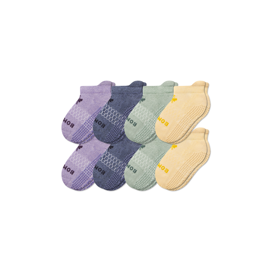 Junior Marl Gripper Ankle Sock 8-Pack - Fresh Choice