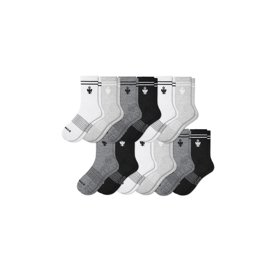 Men's Half Calf Sock 12-Pack - Light Cushion