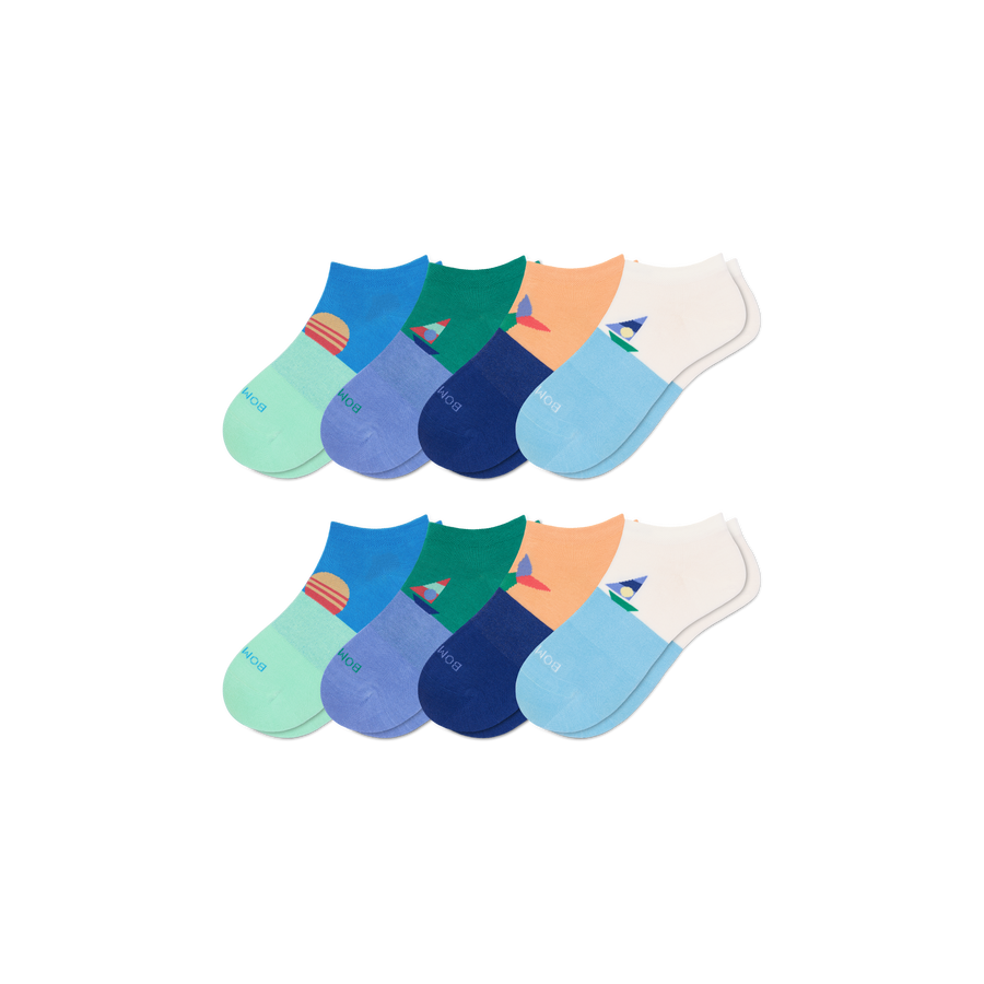 Youth Ankle Sock 8-Pack - Classic Ready
