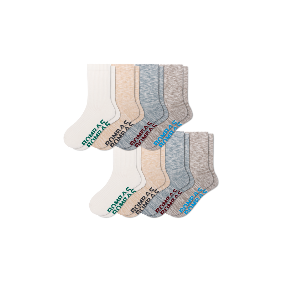 Women's Summer Ragg Half Calf Sock 8-Pack - Easy Choice