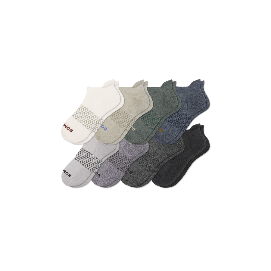 Men's Marl Ankle Sock 8-Pack - Ready Pick