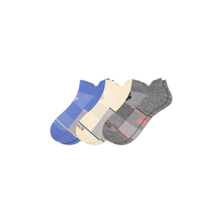 Women's Sport Merino Wool Blend Ankle Sock 3-Pack - Daily Pick