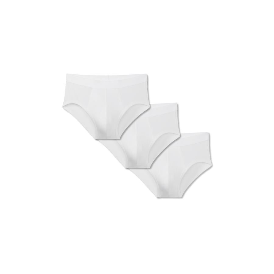 Men's Cotton Modal Blend Flyless Brief 3-Pack - Easy Choice