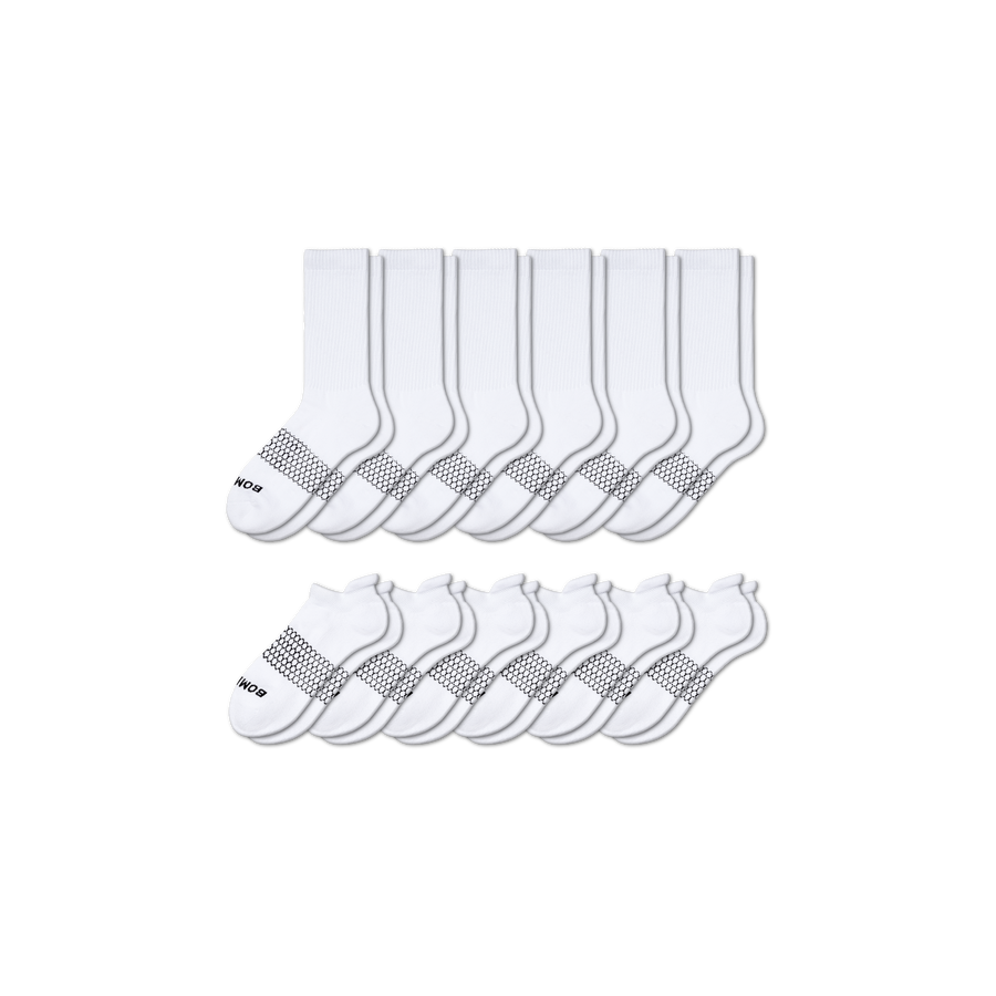 Women's Calf & Ankle Sock 12-Pack - Ready Pair