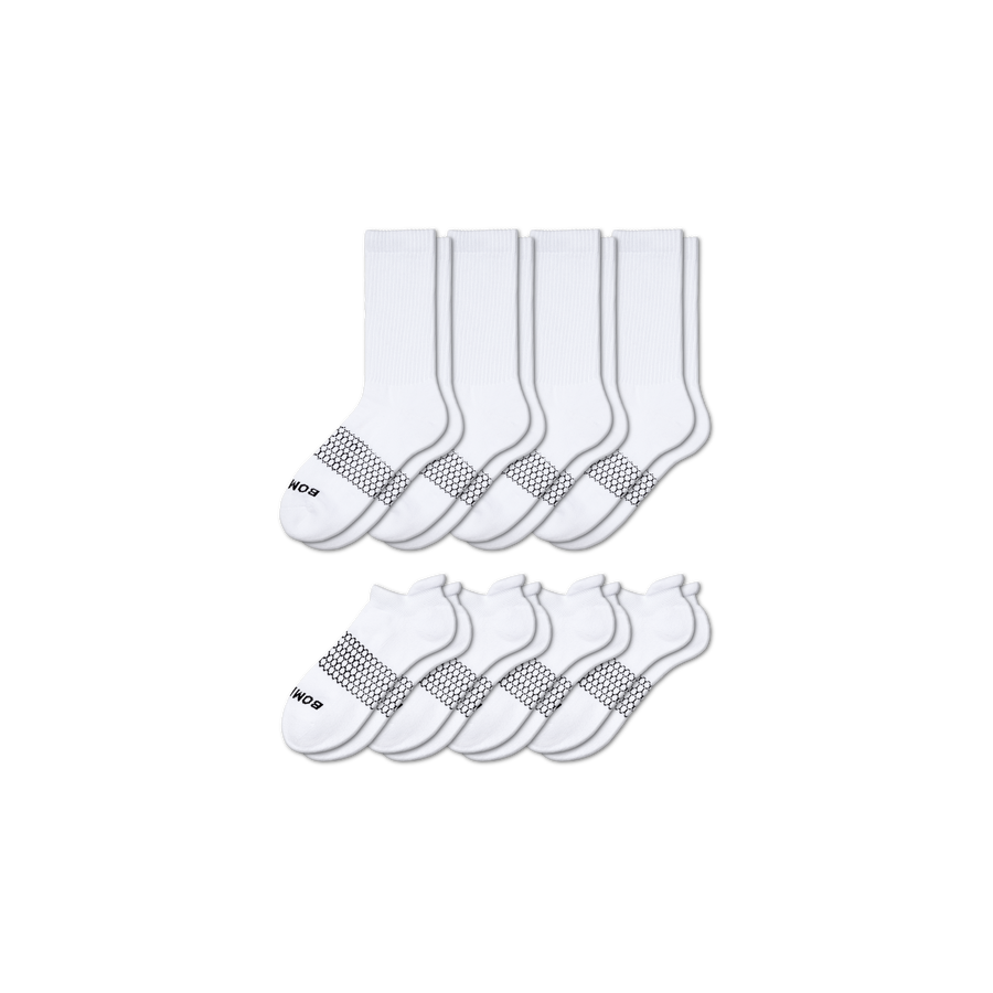 Women's Calf & Ankle Sock 8-Pack - Essential Ready