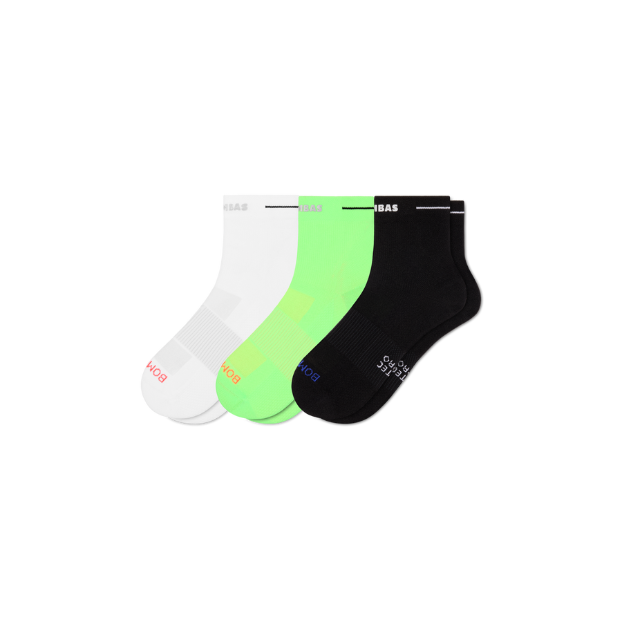 Men's RunPro Quarter Sock 3-Pack - Ready Pair